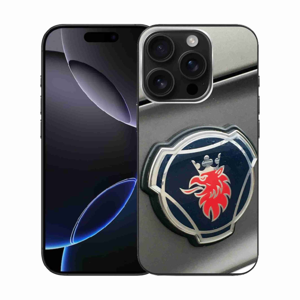 Gélový kryt mmCase na iPhone 16 Pro - znak 2