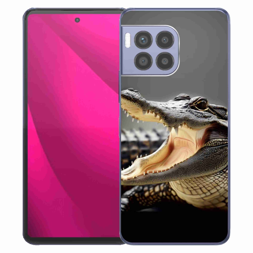 Gélový kryt mmCase na T-Mobile T Phone 2 Pro - krokodíl