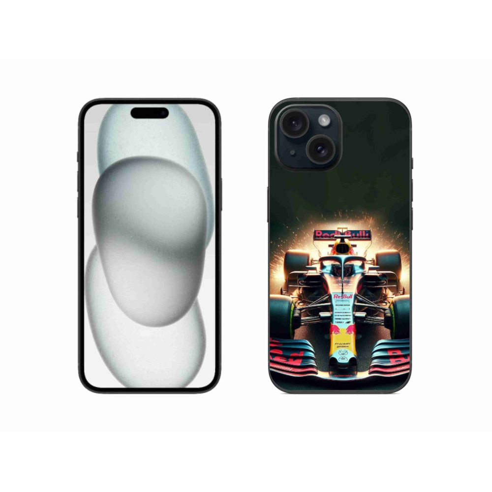 Gélový kryt mmCase na iPhone 15 - formula 3