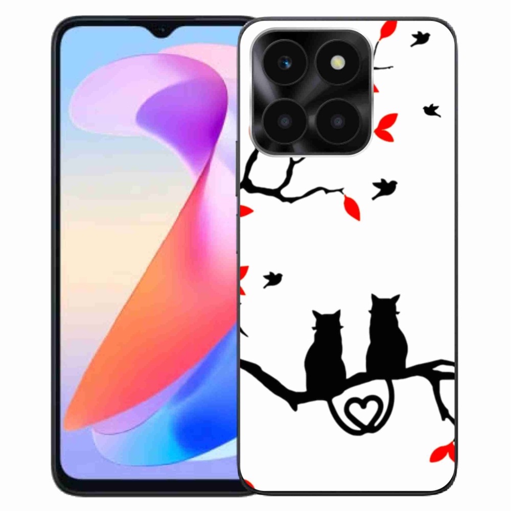 Gélový kryt mmCase na Honor X6a - mačacia láska