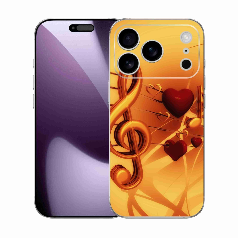 Gélový kryt mmCase na iPhone 17 Pro - noty