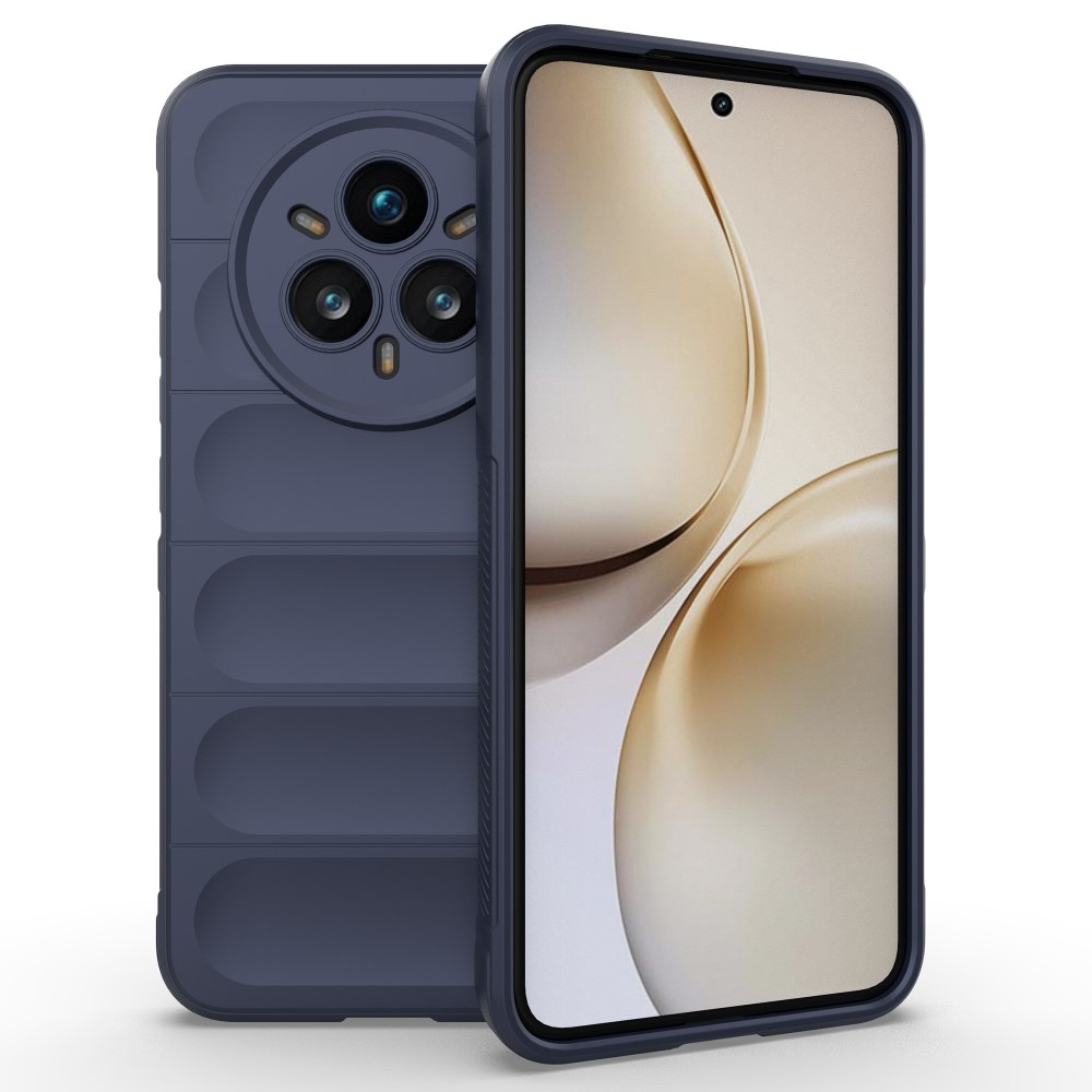 Rugg odolný gélový obal na Realme 14 Pro+ 5G - tmavomodrý