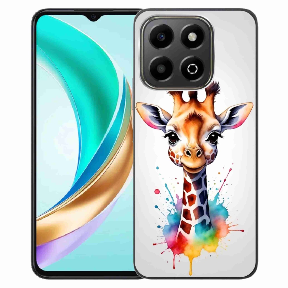 Gélový kryt mmCase na Honor X6b - žirafa 1