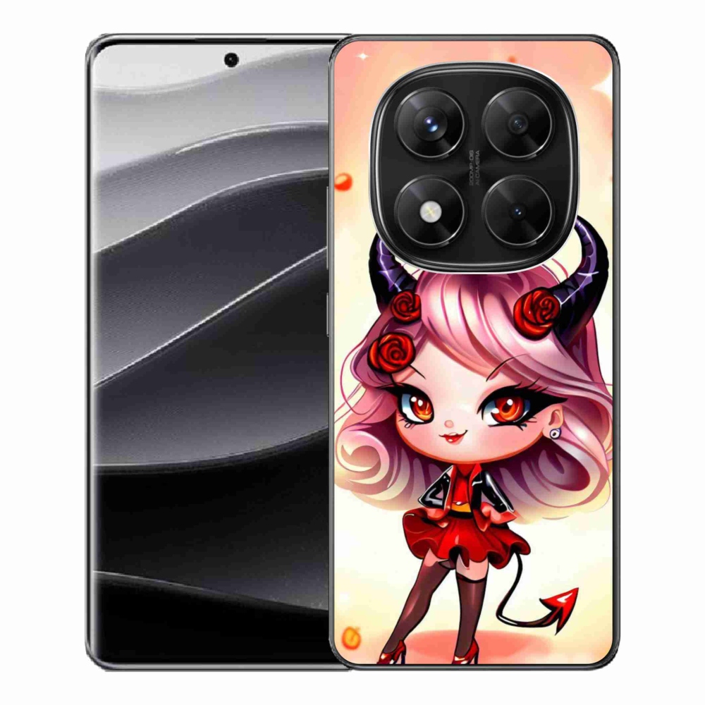Gélový kryt mmCase na Xiaomi Redmi Note 14 Pro 5G/Poco X7 5G - kreslená čertice