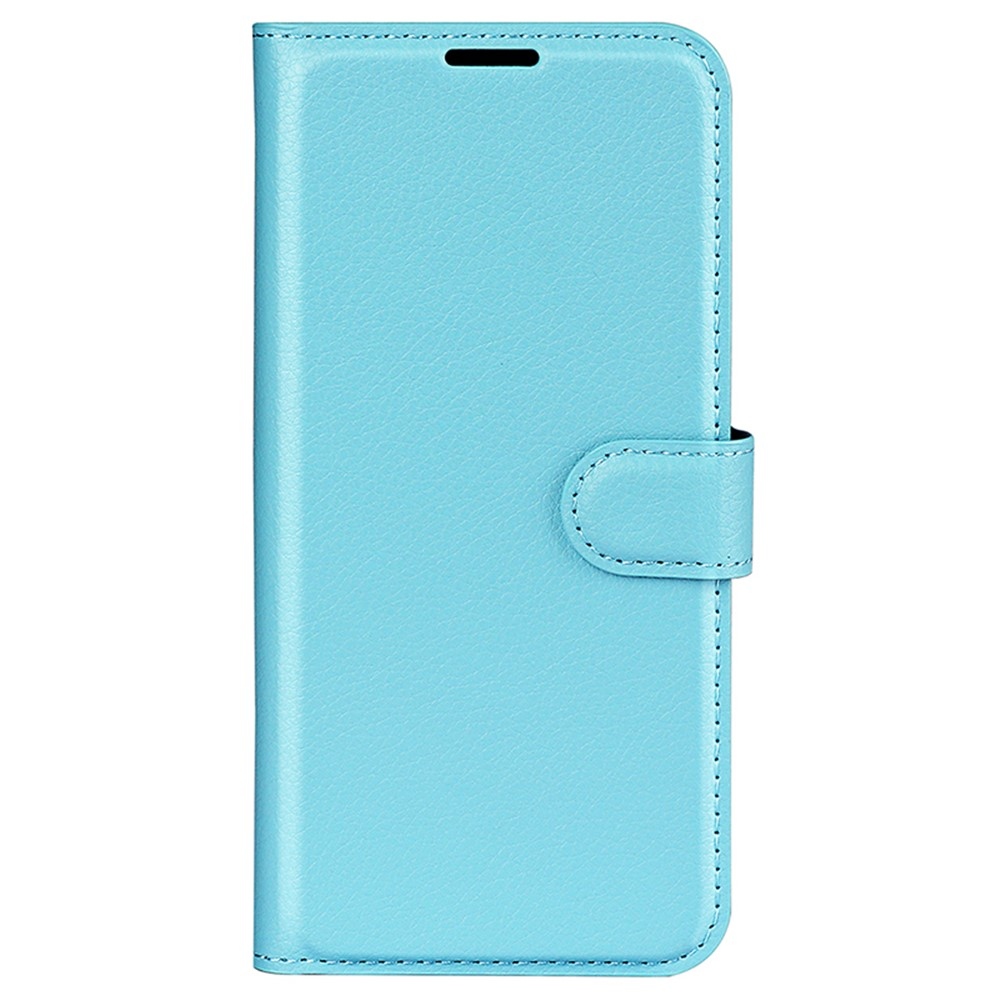 Litchi knižkové púzdro na Motorola Moto G85 5G - modré