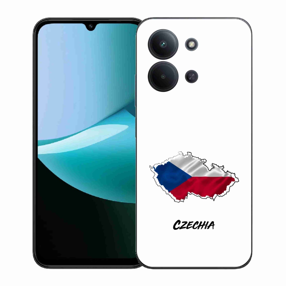 Gélový kryt mmCase na Xiaomi Redmi 15C 4G (171mm)/Poco C85 4G (171mm) - Czechia biele pozadie