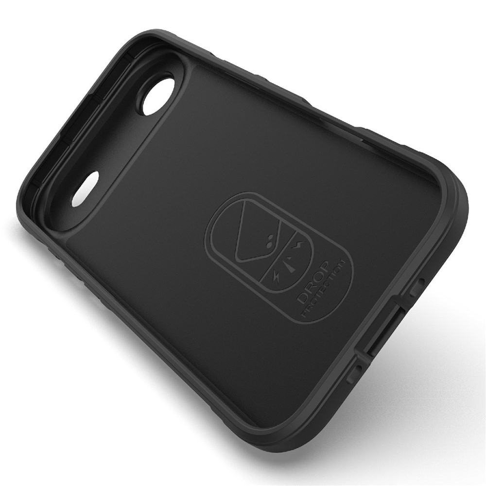 Rugg odolný gélový obal na iPhone 17 Air - čierny