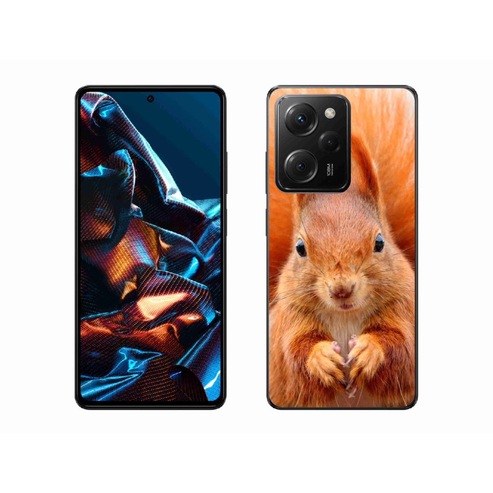 Gélový kryt mmCase na Xiaomi Poco X5 Pro 5G - veverička