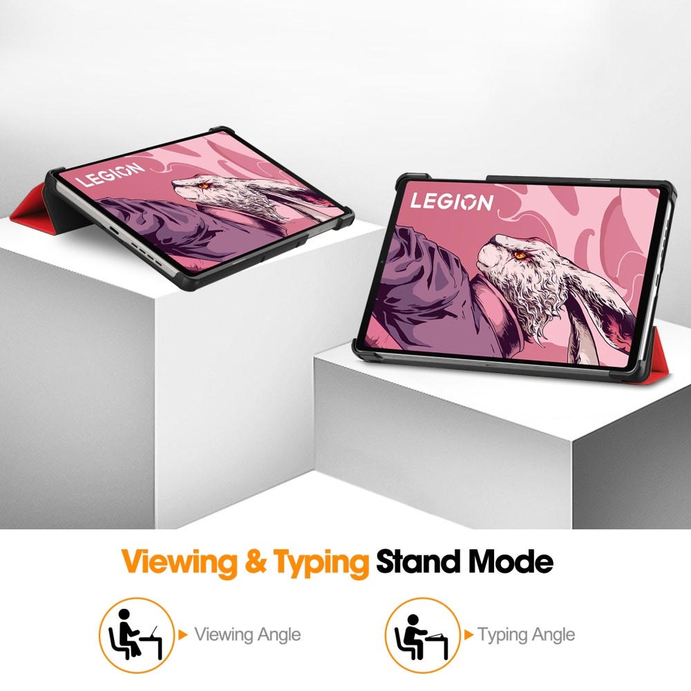 Cases chytré zatváracie púzdro na tablet Lenovo Legion Tab 8.8 (2. Gen.) - červené