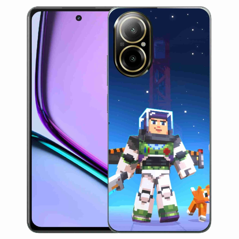 Gélový kryt mmCase na Realme C67 - minecraft 2
