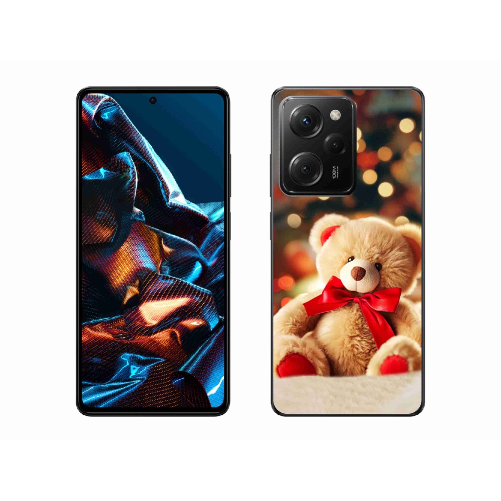 Gélový kryt mmCase na Xiaomi Poco X5 Pro 5G - plyšový medvedík