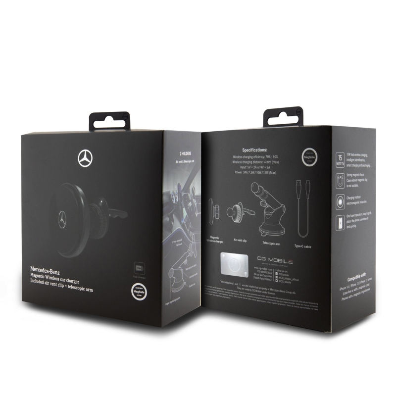 Mercedes Magnetický Držiak do Autá Black
