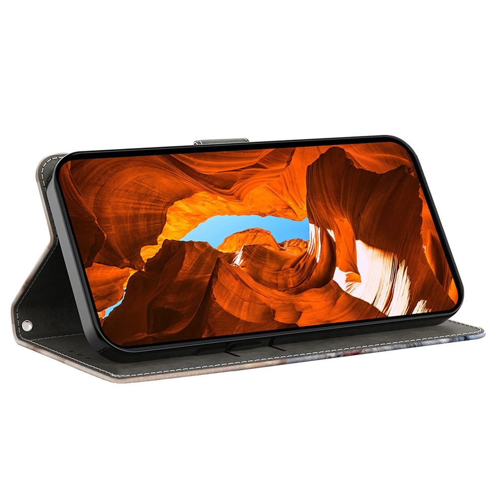 Smooth knižkové púzdro na Samsung Galaxy A07 4G - kvety