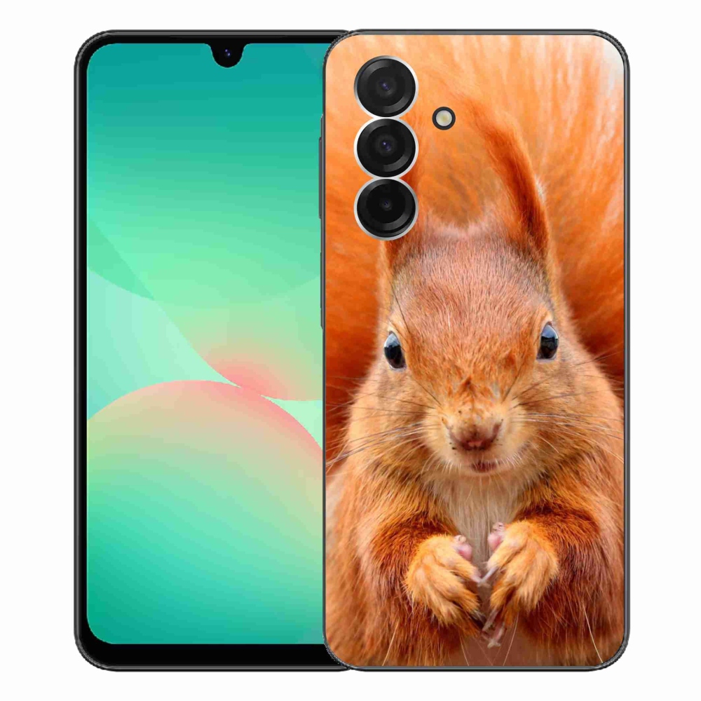 Gélový kryt mmCase na Samsung Galaxy A26 5G - veverička