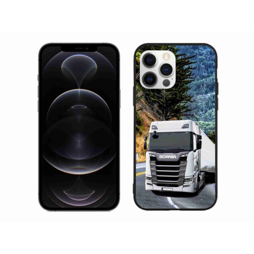 Gélový kryt mmCase na iPhone 12 Pro Max - kamión 1