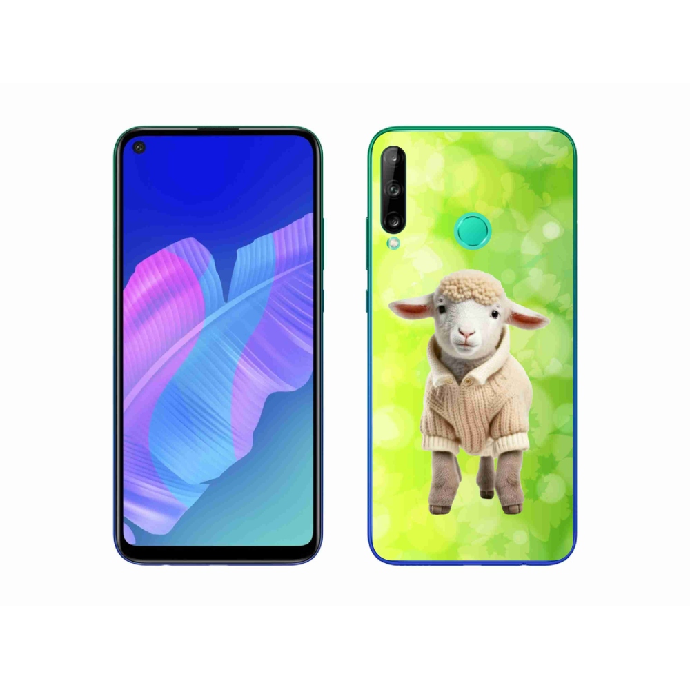 Gelový kryt mmCase na Huawei P40 Lite E - jehně ve svetru