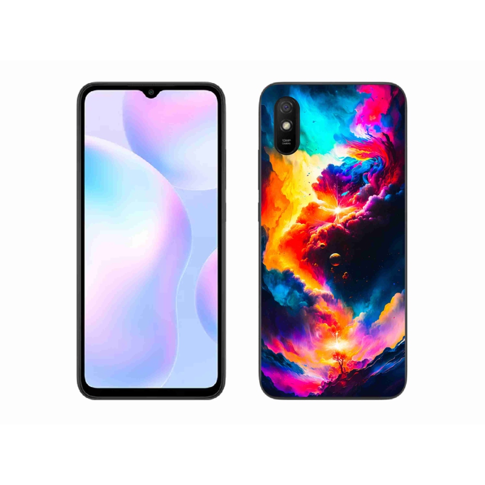 Gélový kryt mmCase na Xiaomi Redmi 9AT - abstraktný motív