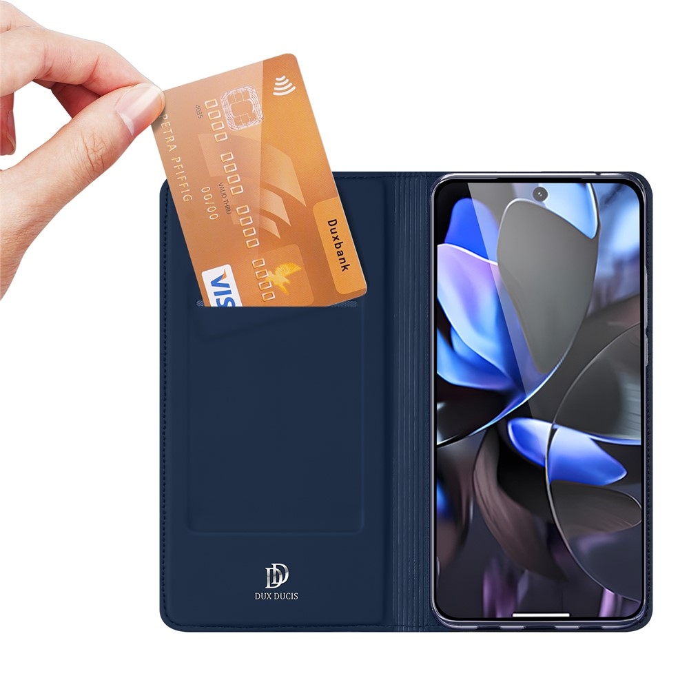 DUX knižkové puzdro na Google Pixel 10 Pro/Pixel 10 - tmavomodré