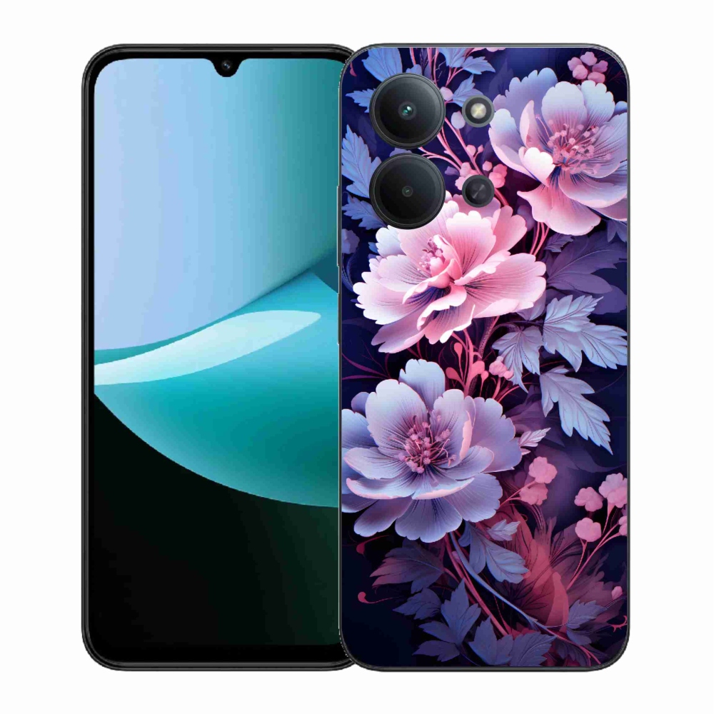 Gélový kryt mmCase na Xiaomi Redmi 15C 4G (171mm)/Poco C85 4G (171mm) - kvety 11