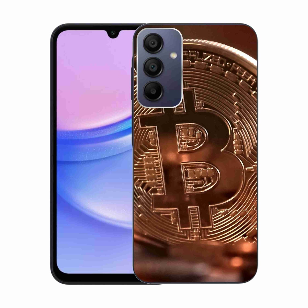 Gélový kryt mmCase na Samsung Galaxy A15 4G/5G - bitcoin