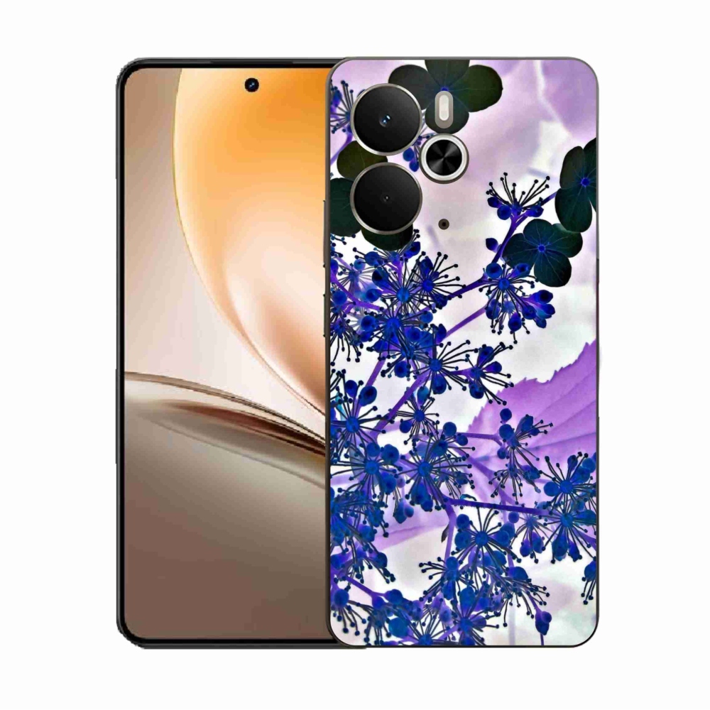 Gélový kryt mmCase na Realme 14 5G - kvet hortenzie