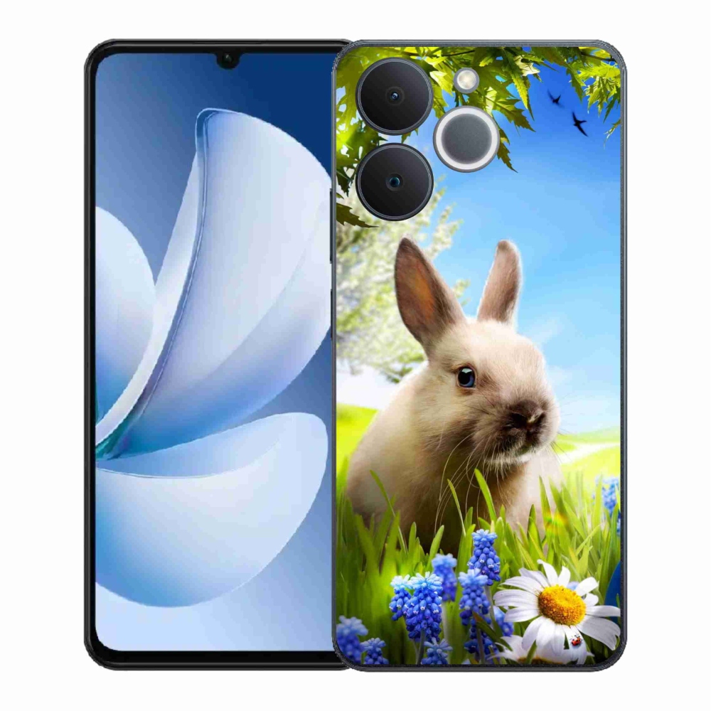 Gélový kryt mmCase na Realme Note 70T - zajačik
