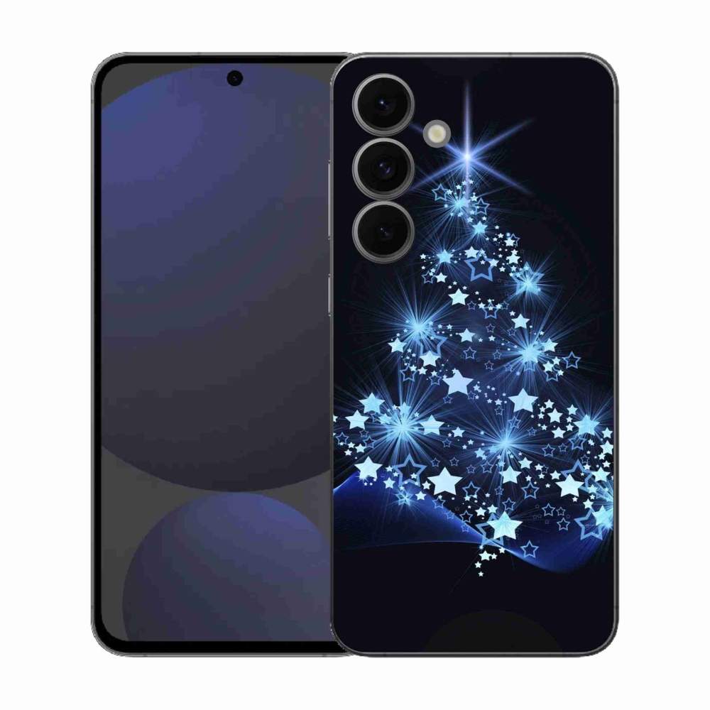 Gélový kryt mmCase na Samsung Galaxy S25 FE - vianočný stromček