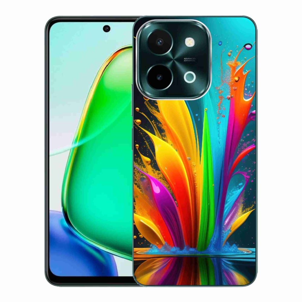 Gélový kryt mmCase na Vivo Y28 - abstraktný motív 1