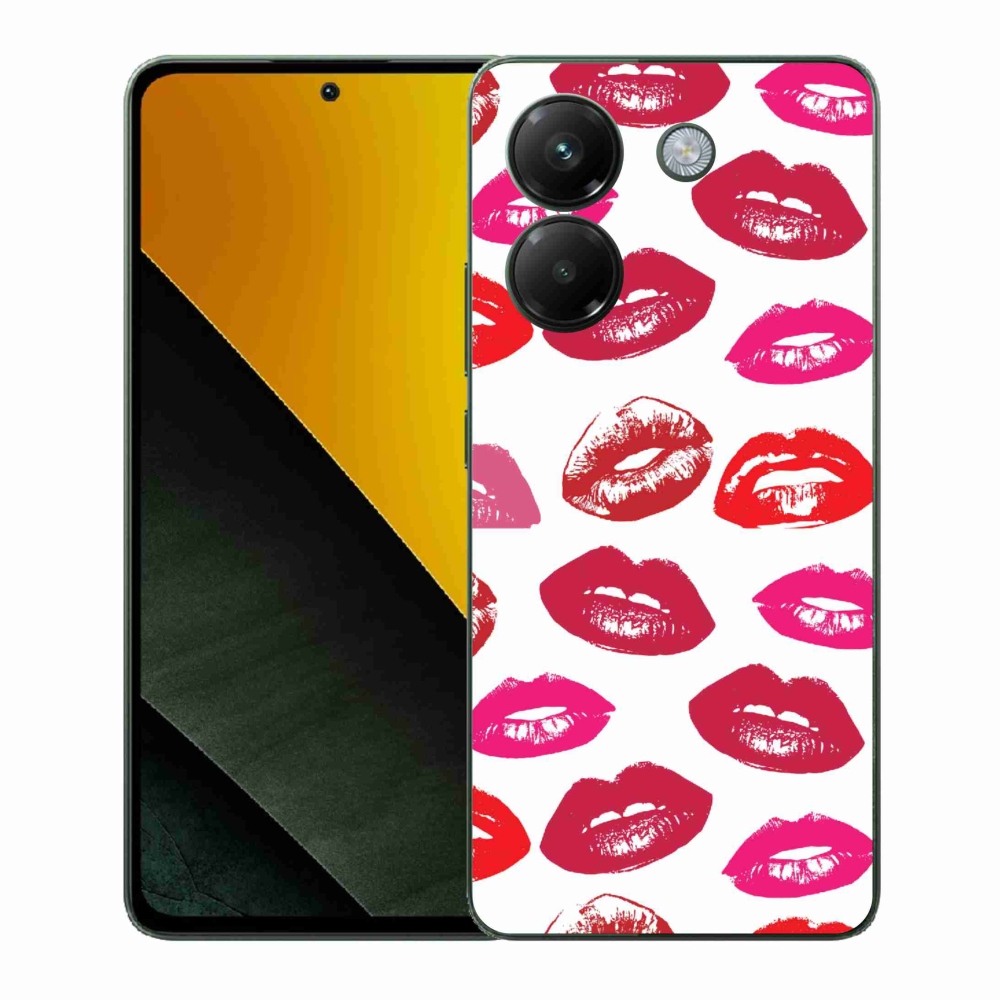 Gélový kryt mmCase na Xiaomi Poco M7 Pro 5G - pery