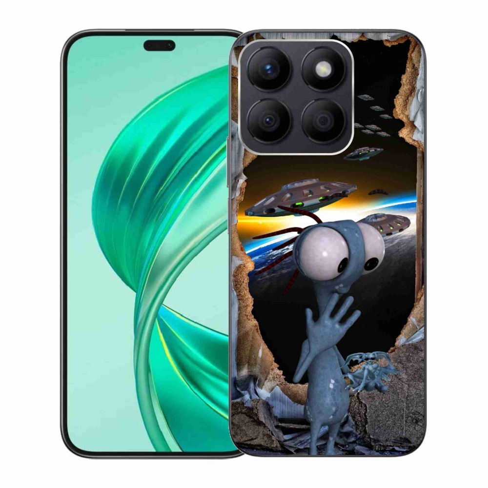 Gélový kryt mmCase na Honor X8b - mimozemšťan