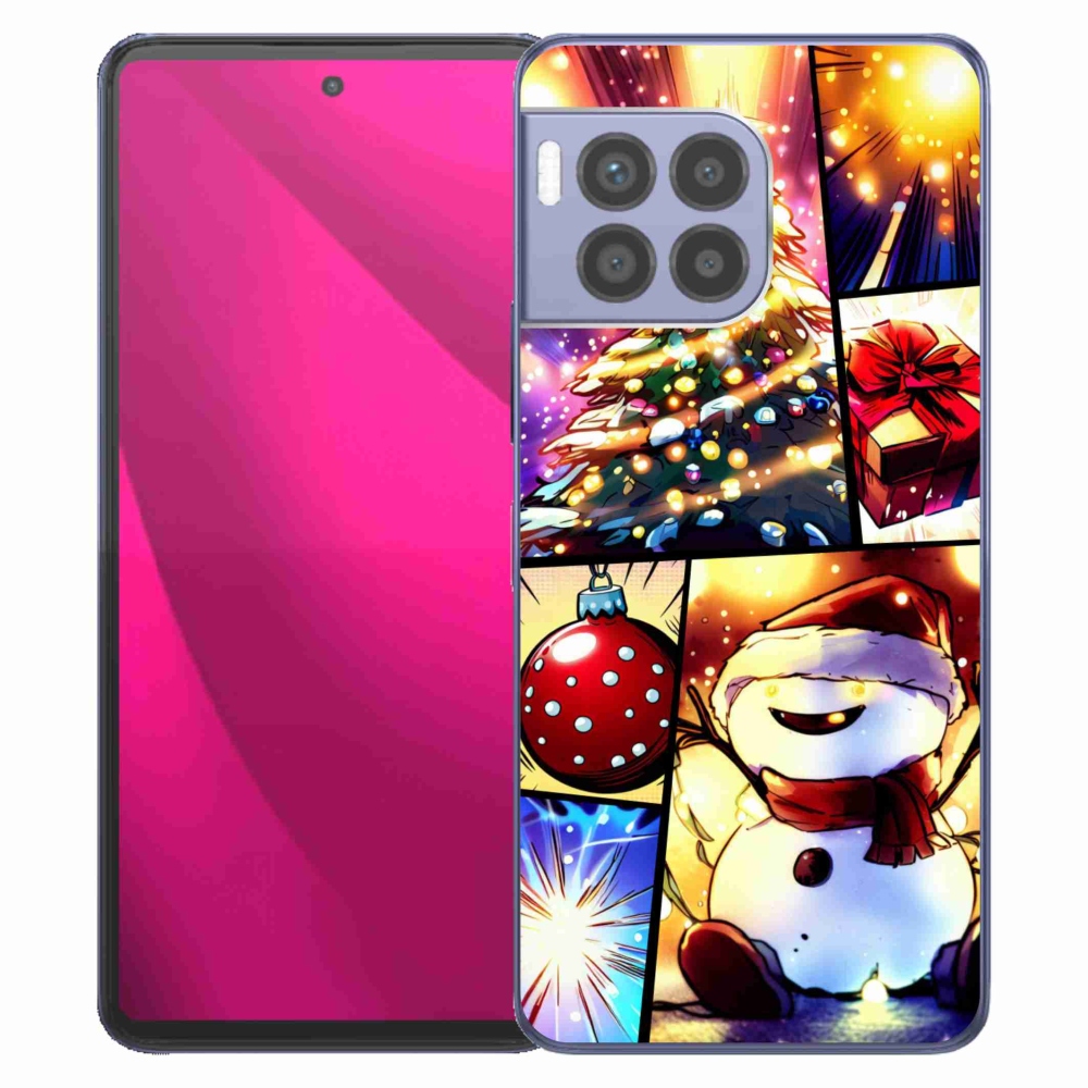 Gélový kryt mmCase na T-Mobile T Phone 2 Pro - vianočné motívy 1