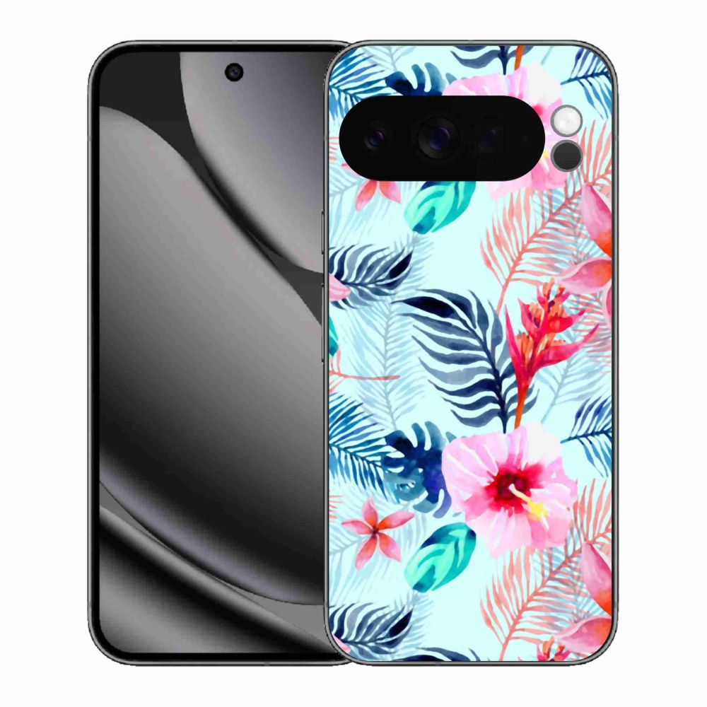 Gélový kryt mmCase na Google Pixel 10 Pro XL - kvety