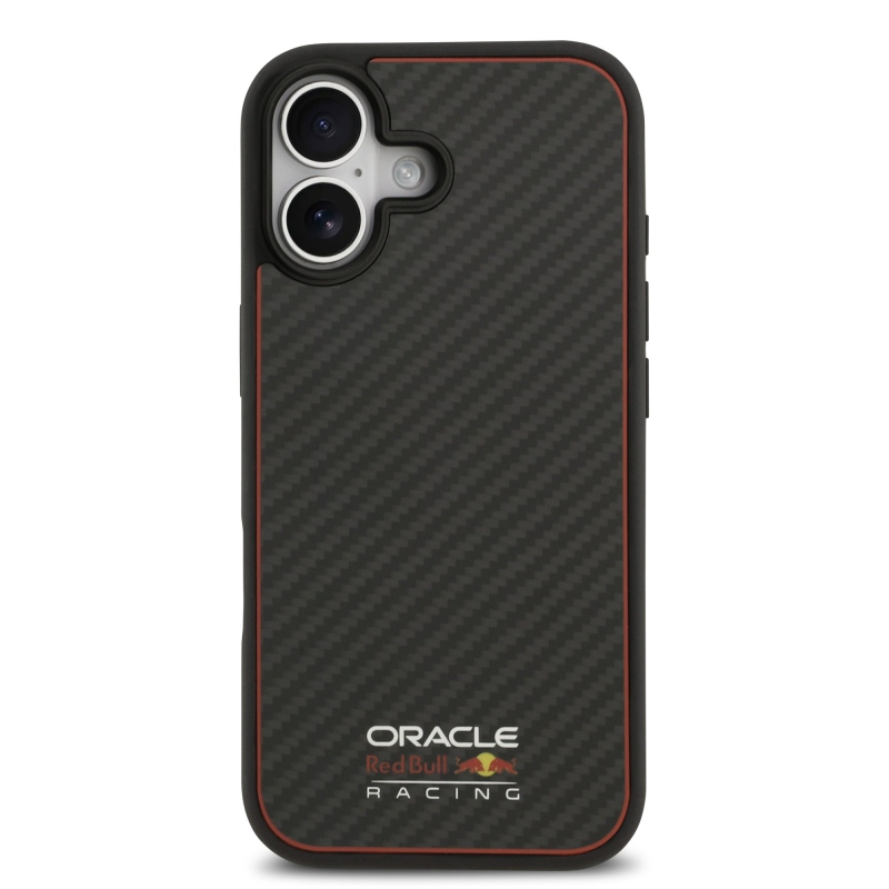 Zadný kryt Red Bull Kevlar MagSafe pre iPhone 17 Black
