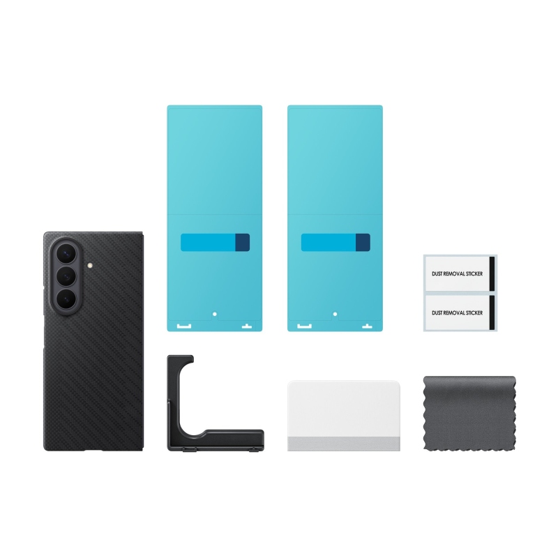 EF-KF976SBE Samsung Carbon – magnetické puzdro pre Galaxy Z Fold 8, farba Ultra Black