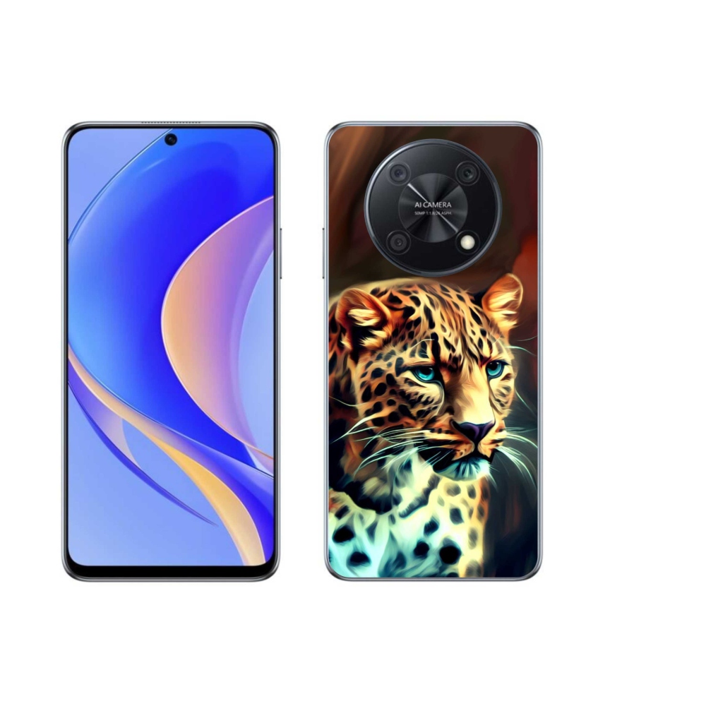 Gélový kryt mmCase na Huawei Nova Y90 - leopard