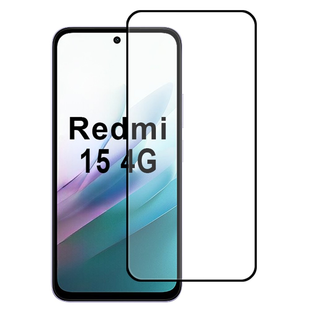 Celoplošné tvrdené sklo na Xiaomi Redmi 15 4G (171mm)