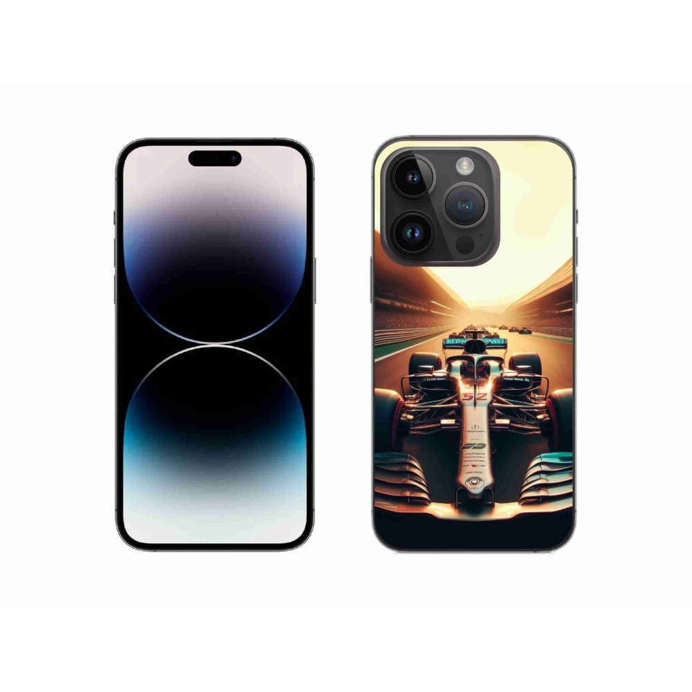 Gélový kryt mmCase na iPhone 14 Pro 6.1 - formula 1