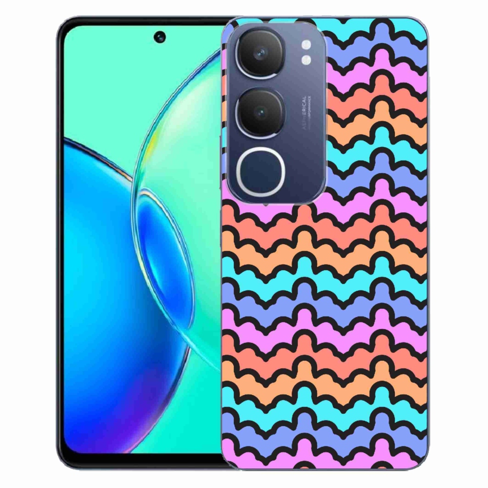 Gélový kryt mmCase na Vivo Y19s - abstraktný motív 30