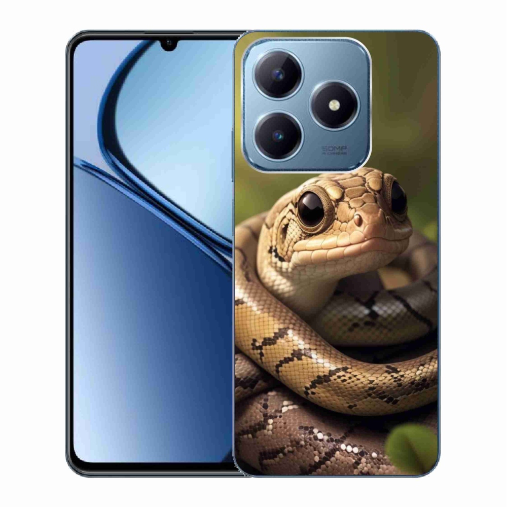 Gélový kryt mmCase na Realme C63 - had 1