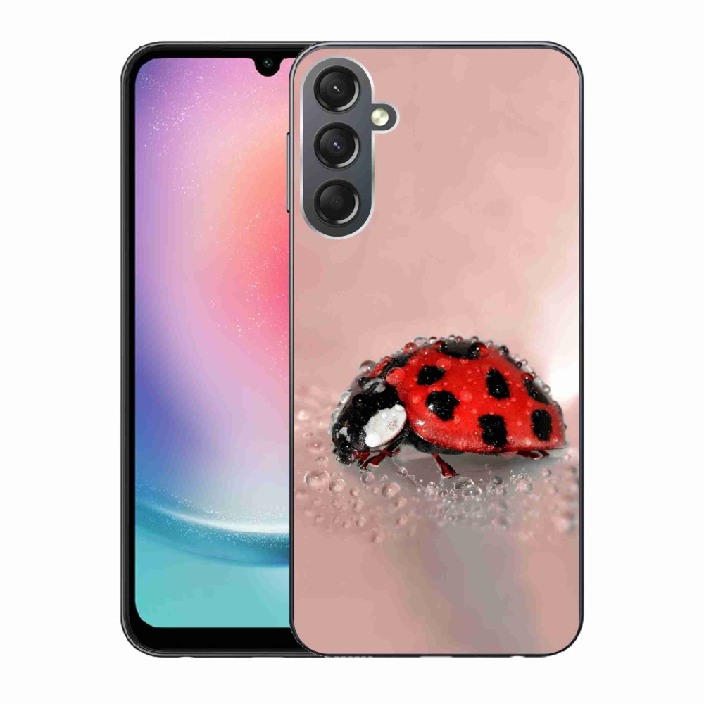 Gélový kryt mmCase na Samsung Galaxy A24 - lienka