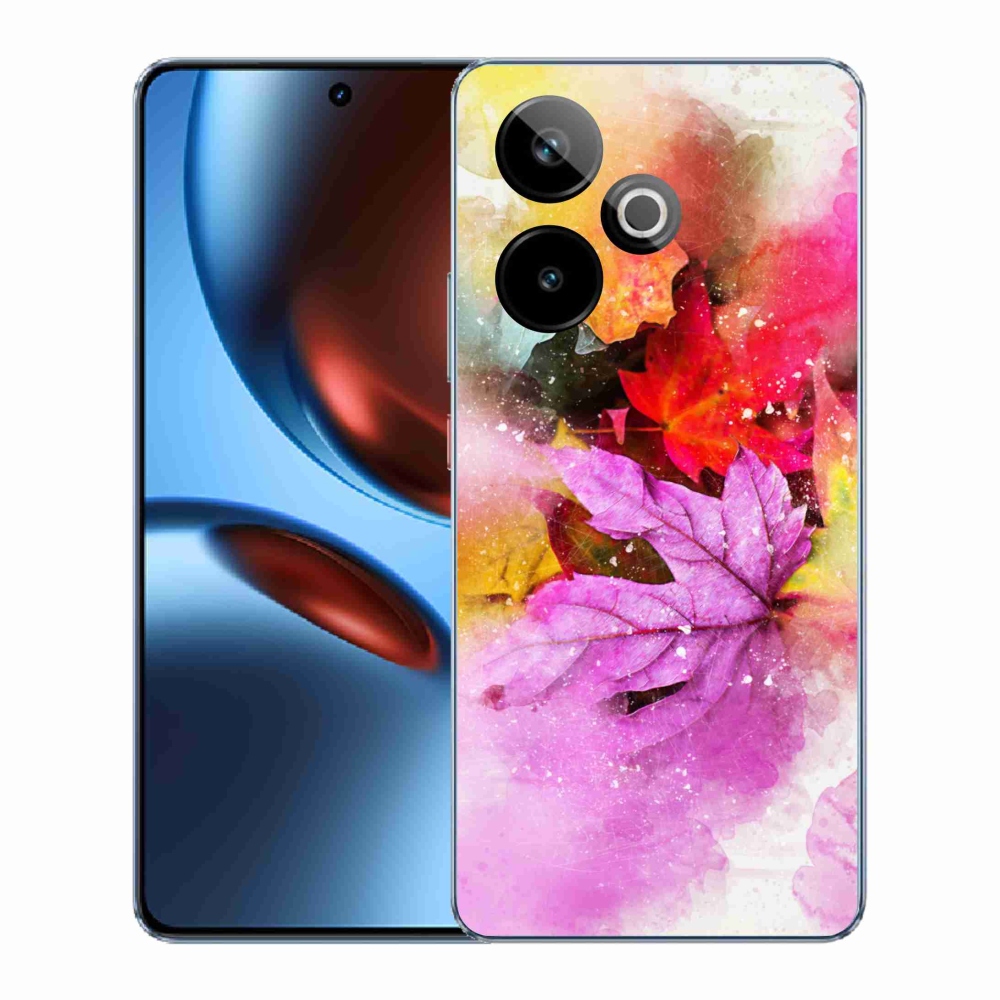 Gélový kryt mmCase na Realme GT 7 5G/GT 7T 5G - farebné listy