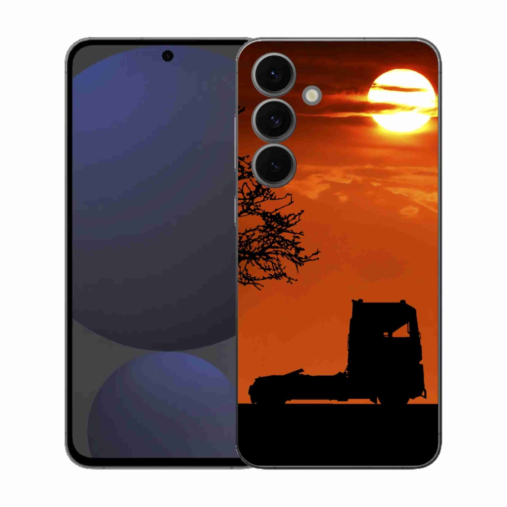 Gélový kryt mmCase na Samsung Galaxy S25 FE - kamión 3
