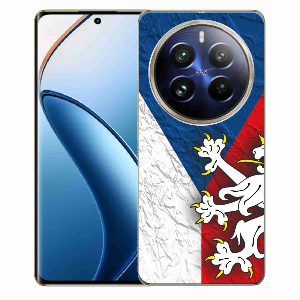 Gélový kryt mmCase na Realme 12 Pro 5G/12 Pro+ 5G - česká vlajka 1