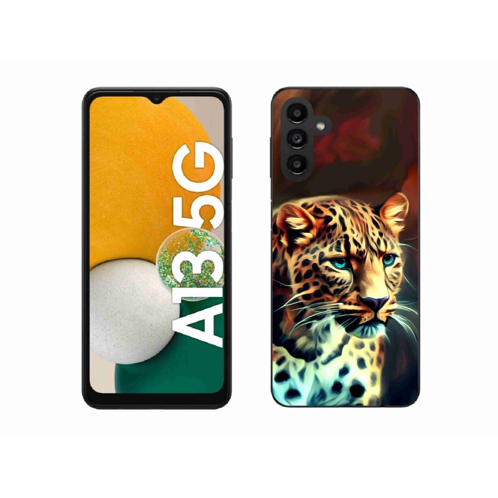 Gélový kryt mmCase na Samsung Galaxy A13 5G - leopard