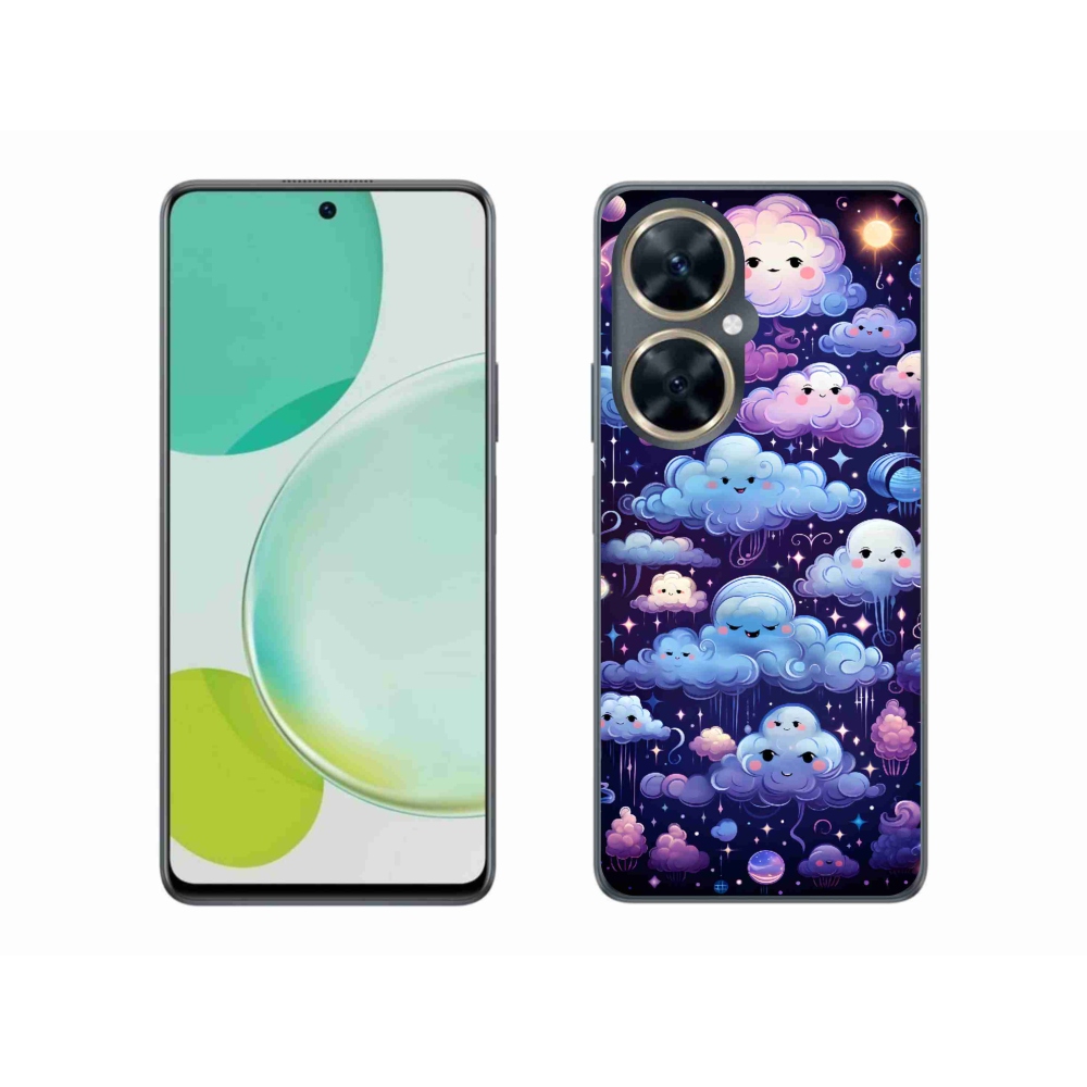 Gélový kryt mmCase na Huawei Nova 11i - mráčiky