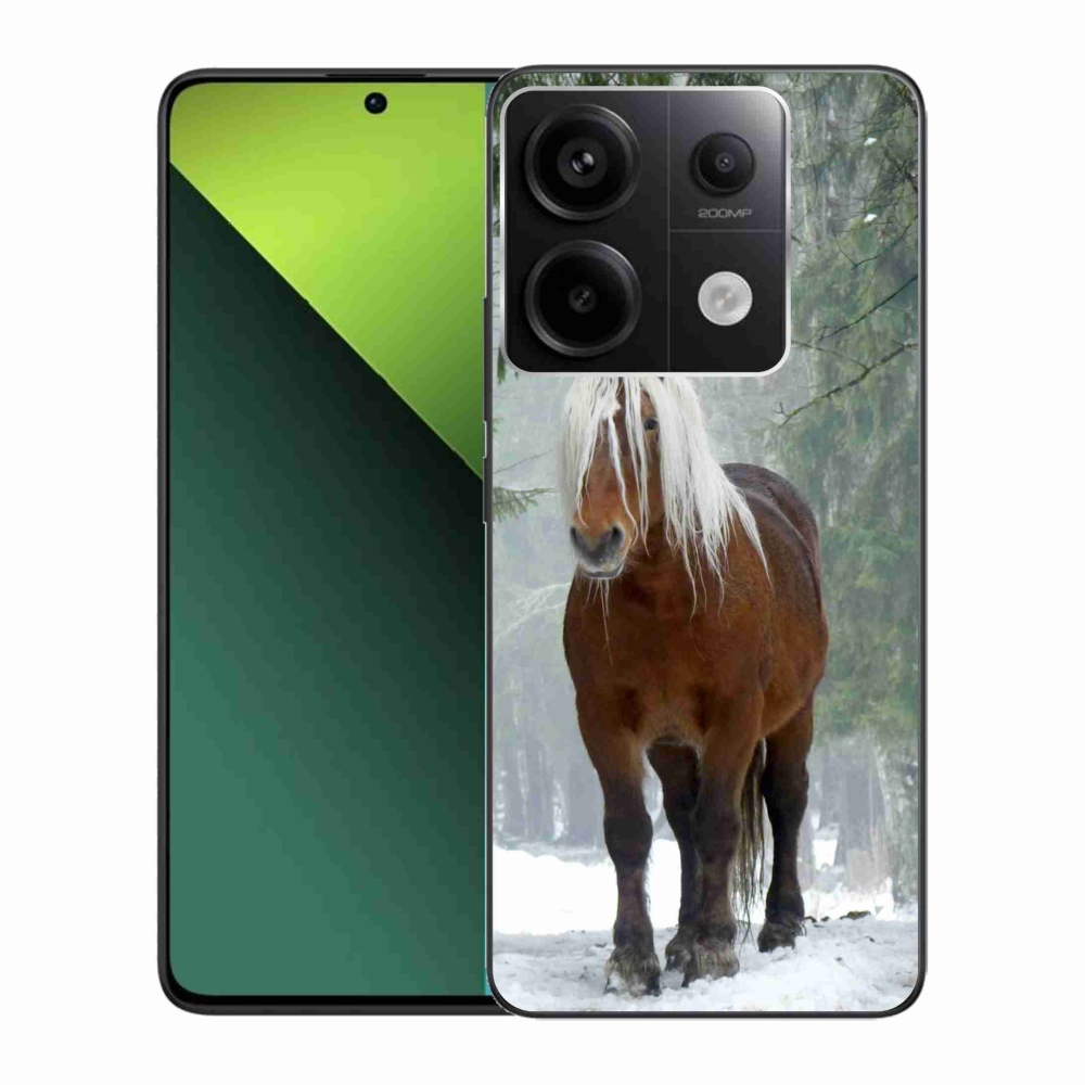 Gélový obal mmCase na Xiaomi Redmi Note 13 Pro 5G/Poco X6 5G - kôň v lese