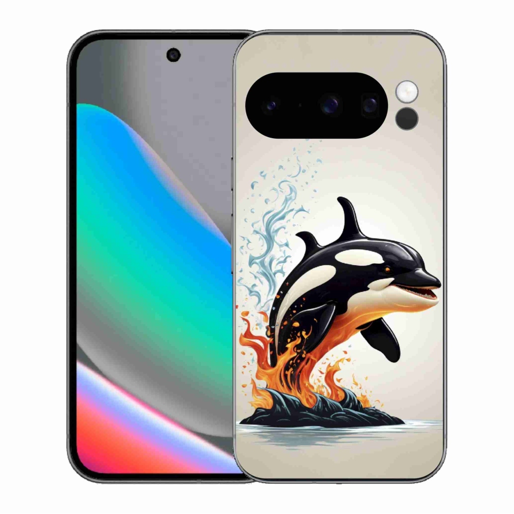 Gélový kryt mmCase na Google Pixel 10 Pro - kosatka