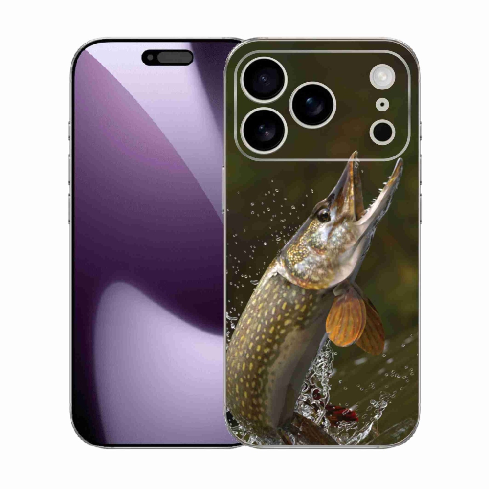 Gélový kryt mmCase na iPhone 17 Pro - šťuka