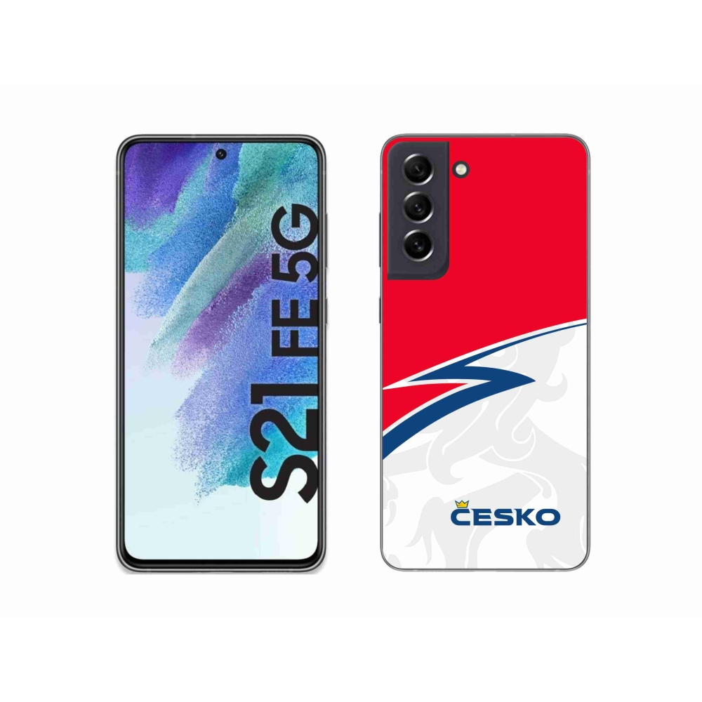 Gélový kryt mmCase na Samsung Galaxy S21 FE 5G - Česko