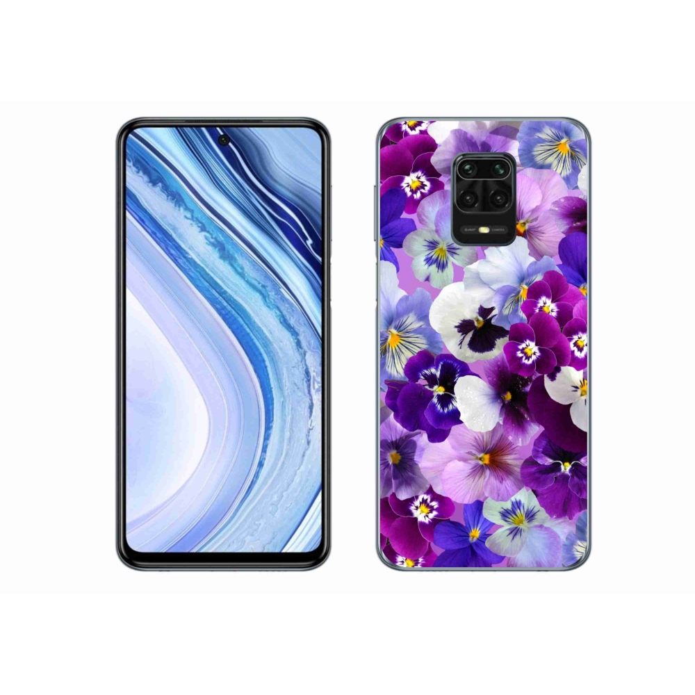 Gélový kryt mmCase na Xiaomi Redmi Note 9 Pro - kvety 9